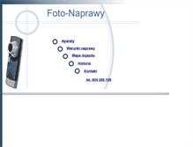 Tablet Screenshot of fotonaprawy.nets.pl