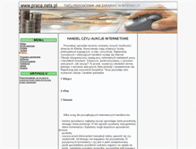 Tablet Screenshot of handel.praca.nets.pl