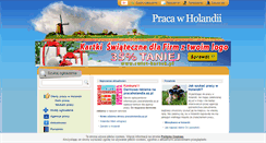 Desktop Screenshot of pracaholandia.nets.pl